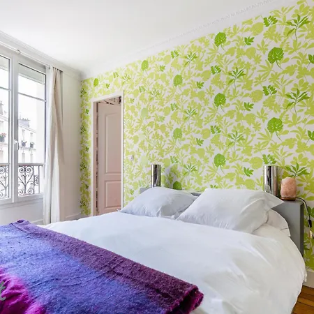 Square Bolivar - Ci - Charming For 4p In Buttes Chaumont Апартаменты Париж