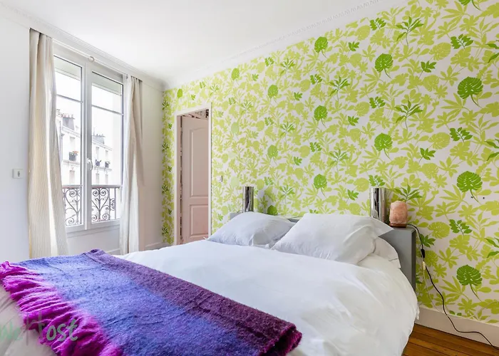 Square Bolivar - Ci - Charming For 4p In Buttes Chaumont Апартаменты Париж